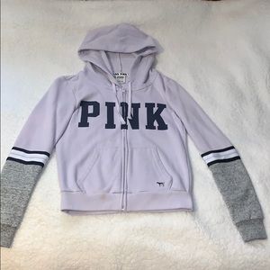 PINK zip-up jacket